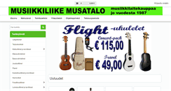 Desktop Screenshot of musatalo.fi