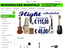 Tablet Screenshot of musatalo.fi